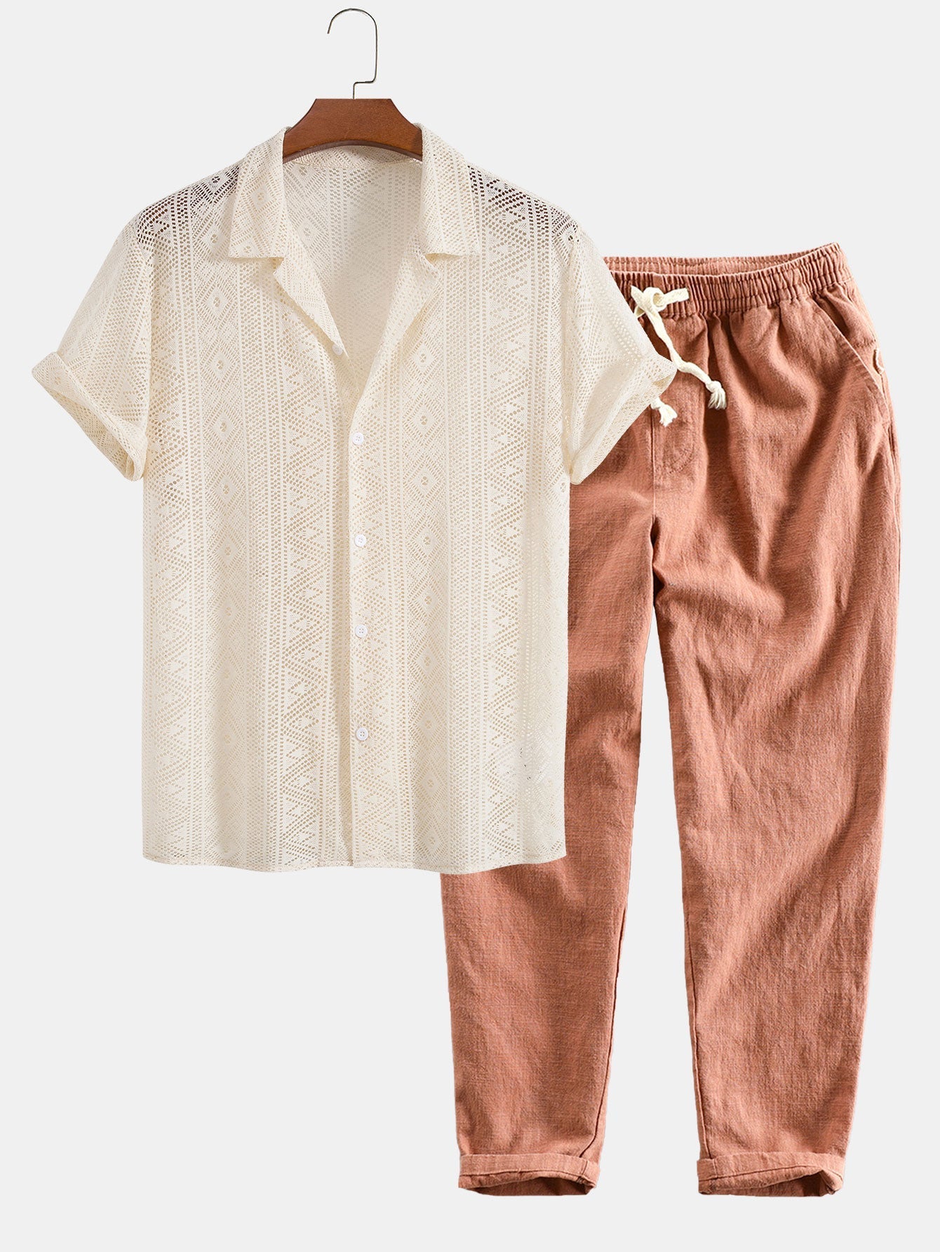 Capmartin – Short-Sleeved Linen Set