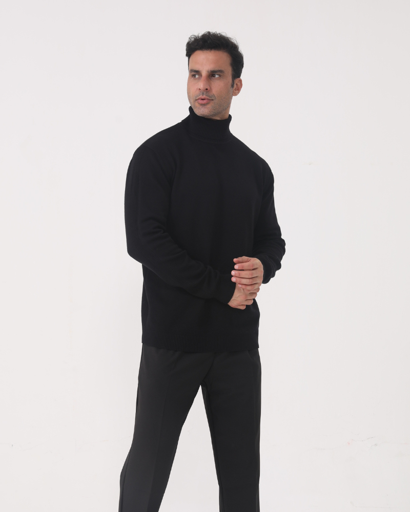 Geneva Merino Wool Turtleneck