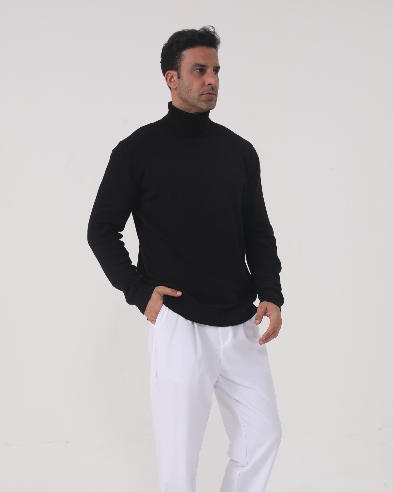 Geneva Merino Wool Turtleneck