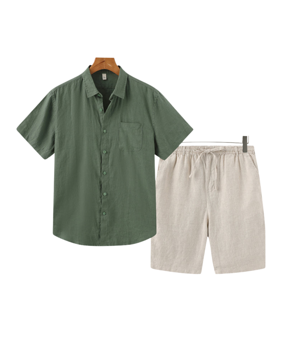 Rivière Linen Combo (Shorts)