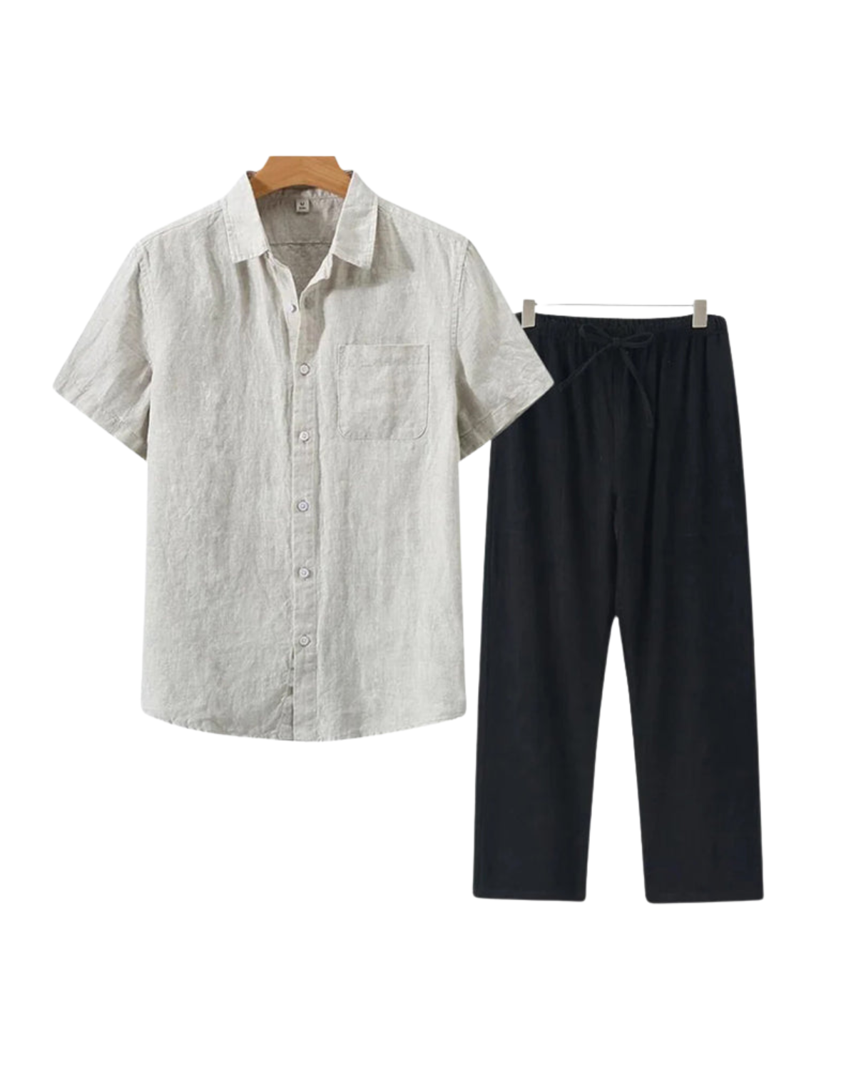 Montclair Linen Combo (Short Sleeve)