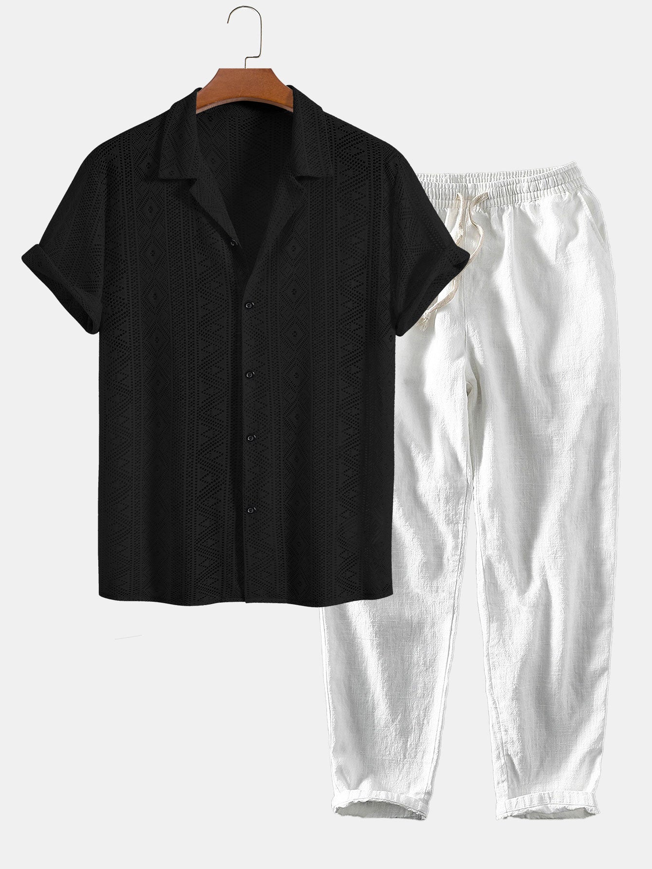Capmartin – Short-Sleeved Linen Set