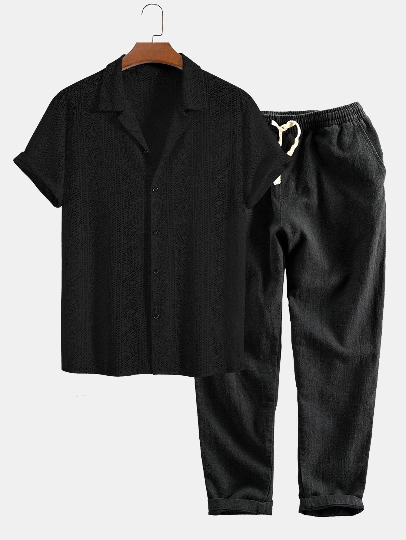 Capmartin – Short-Sleeved Linen Set