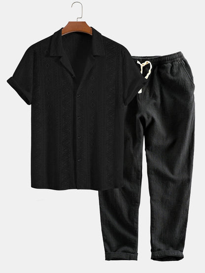 Capmartin – Short-Sleeved Linen Set