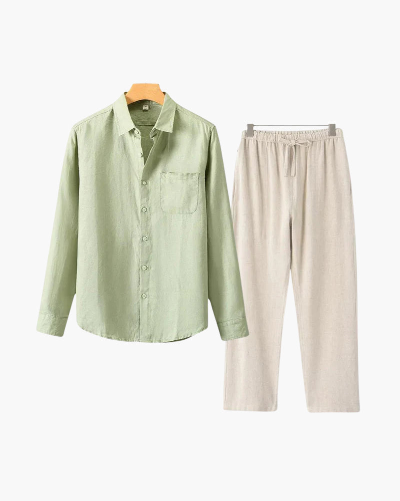 Beaumont Linen Combo (Long Sleeve)