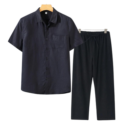 Bordéaux – Short Linen Set