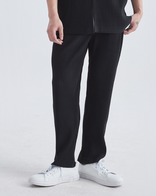 Ribbed Casual Cotton Trousers