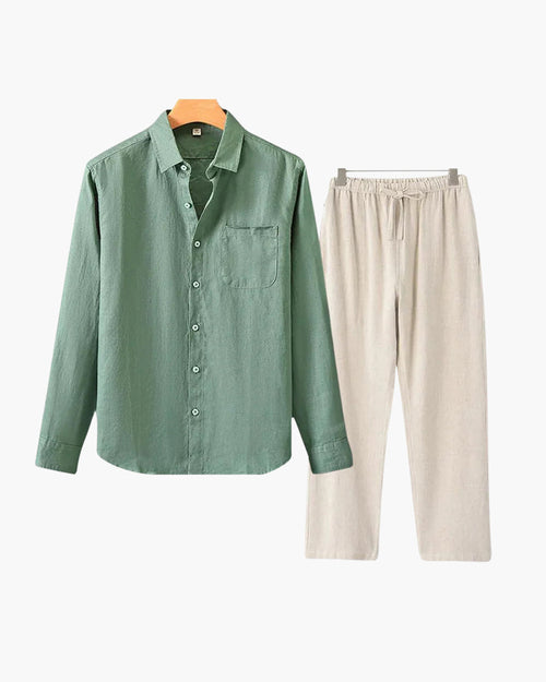 Beaumont Linen Combo (Long Sleeve)