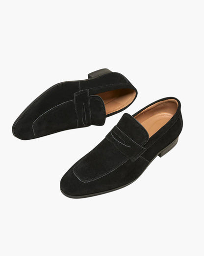 Aristocrat Suede Penny Loafers