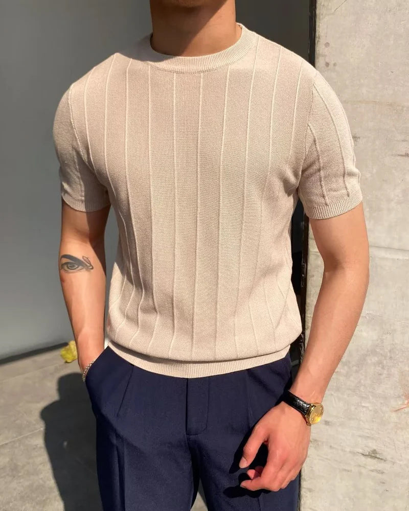 Nice Ribbed T-Shirt