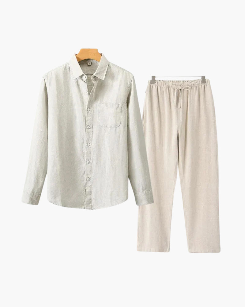 Beaumont Linen Combo (Long Sleeve)