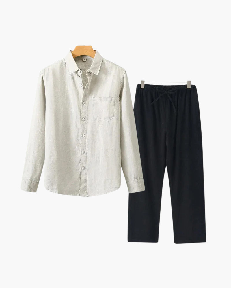 Beaumont Linen Combo (Long Sleeve)