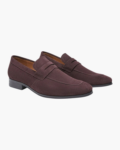 Aristocrat Suede Penny Loafers