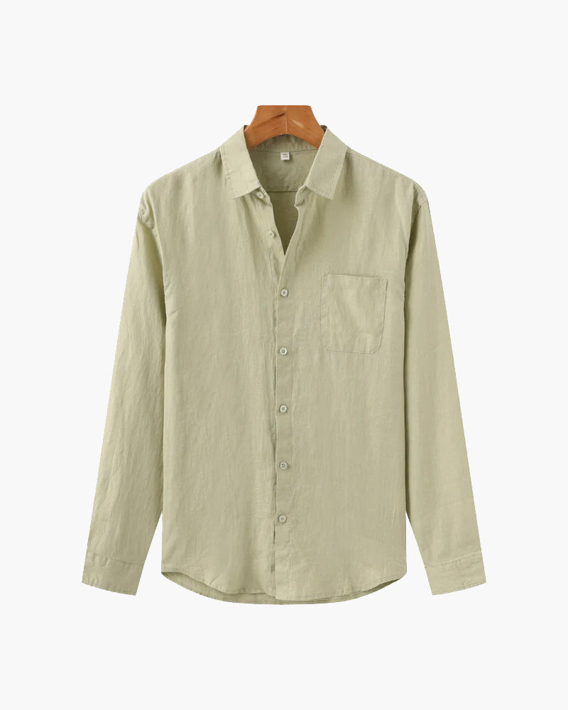 Santorini Linen Shirt