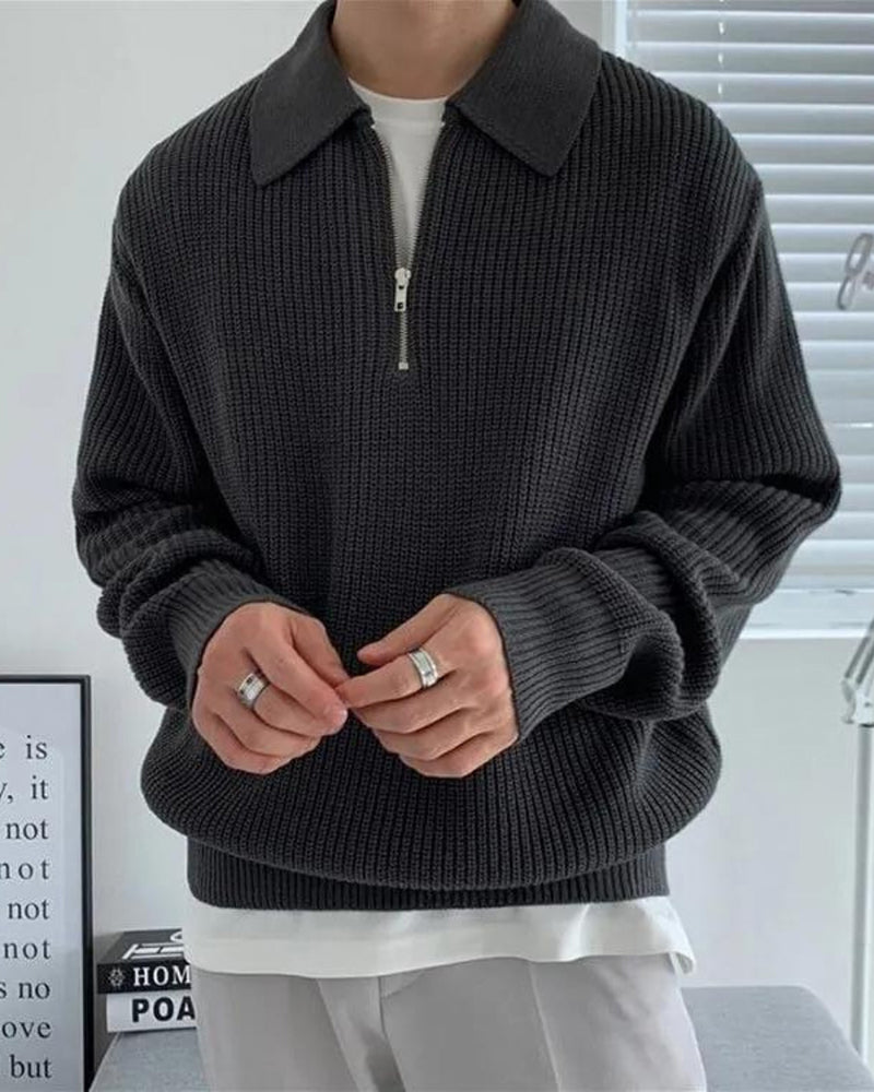 Monaco Half Zip Sweater