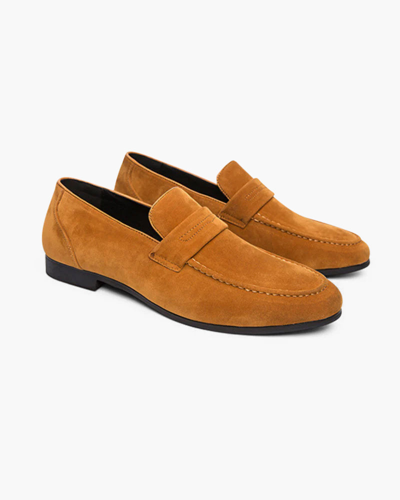 Aristocrat Suede Penny Loafers