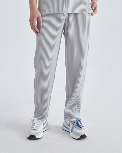 Ribbed Casual Cotton Trousers