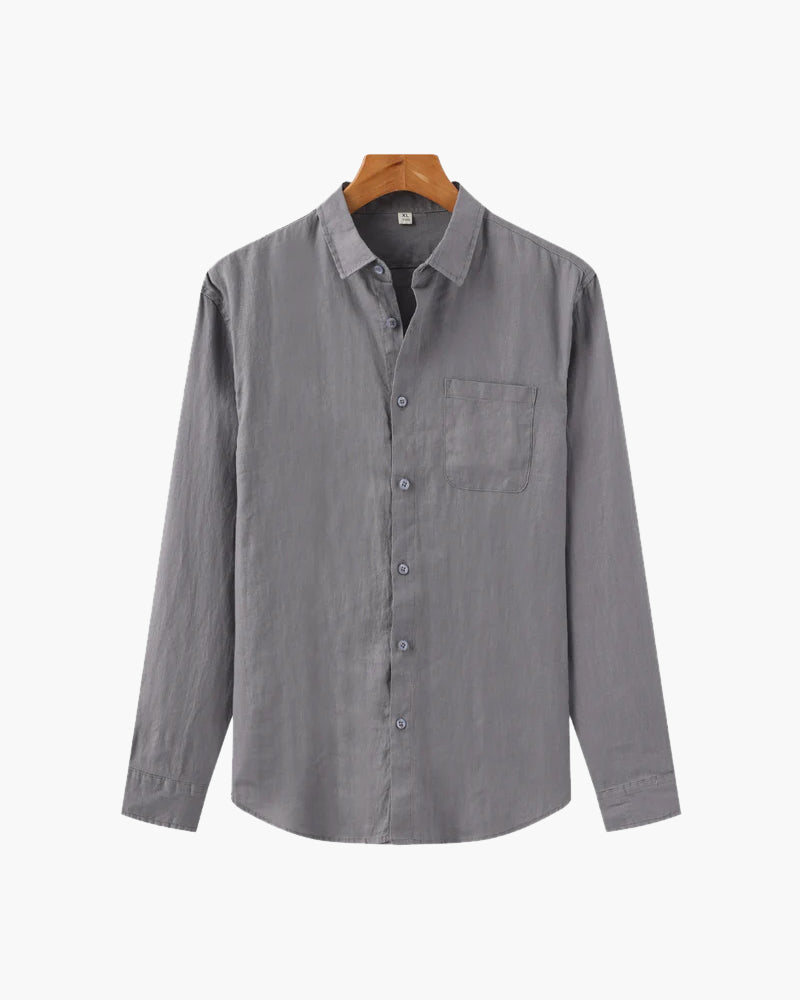 Santorini Linen Shirt