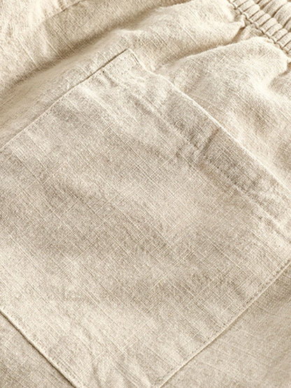Capmartin – Short-Sleeved Linen Set