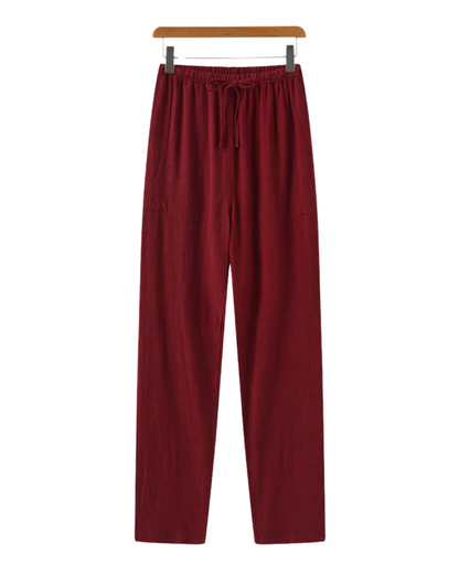 Monterosso Premium Linen Pantalon (Slim Fit)