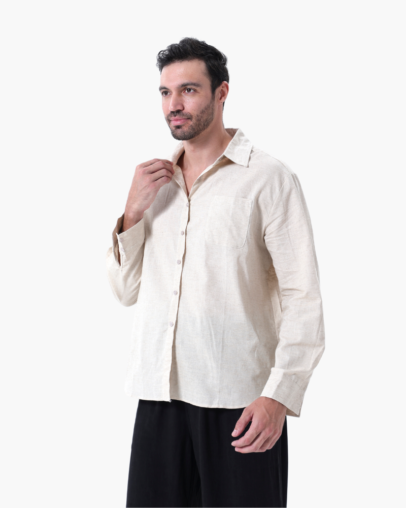 Santorini Linen Shirt