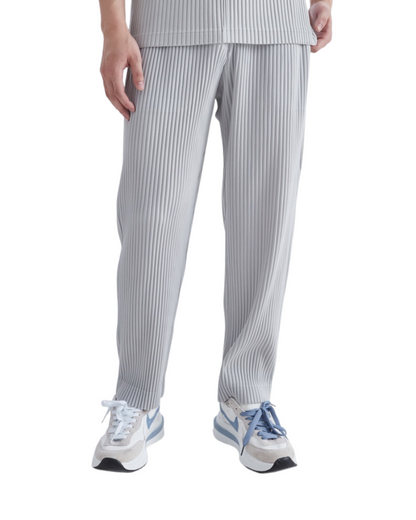 Ribbed Casual Cotton Trousers