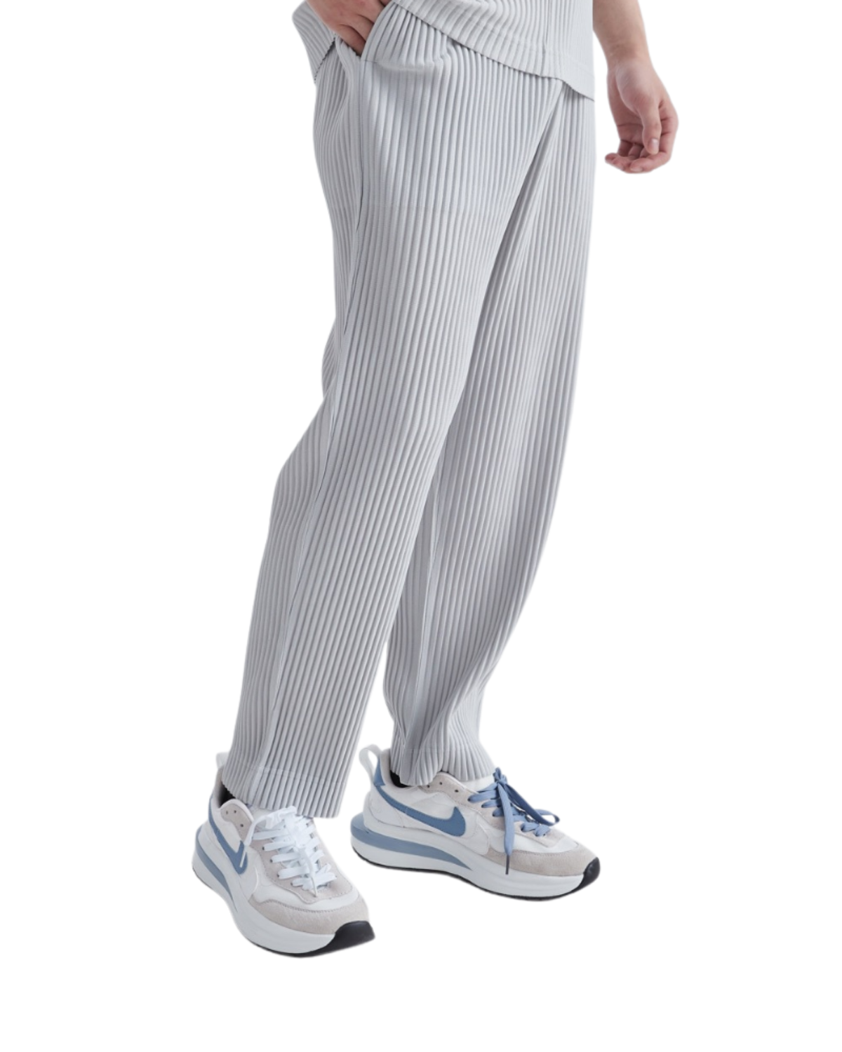 Ribbed Casual Cotton Trousers
