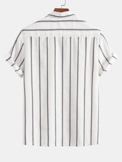 Valbonne Linen Set – Short Sleeve Edition