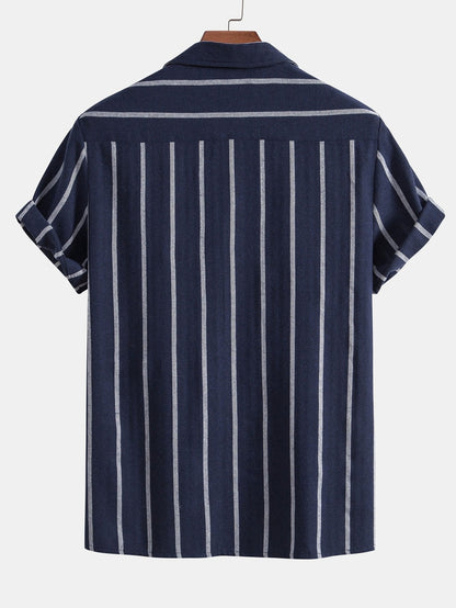 Valbonne Linen Set – Short Sleeve Edition