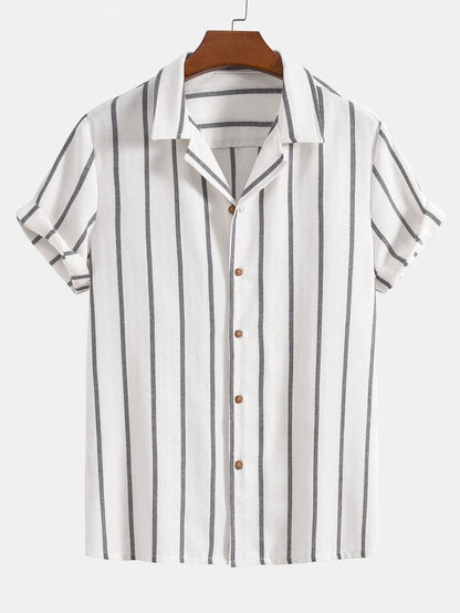Valbonne Linen Set – Short Sleeve Edition
